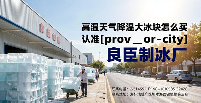 高温天气降温大冰块怎么买 认准上海良臣制冰厂
