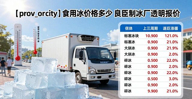 上海食用冰价格多少 良臣制冰厂透明报价