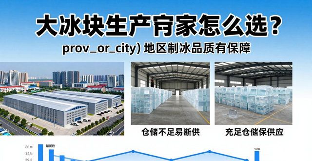 大冰块生产厂家怎么选？上海地区制冰品质有保障