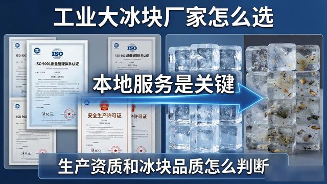 工业大冰块厂家怎么选？上海本地服务是关键