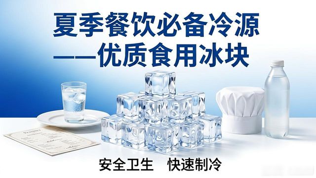 上海食用冰块销售，夏季餐饮必备的冷源选择